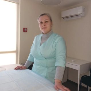 Massage nurse Artibyakina Olesya Viktorivna