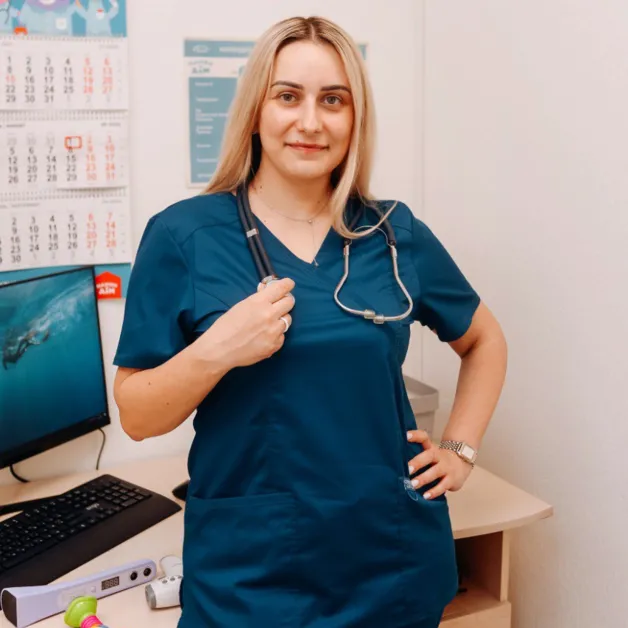Pediatrician and consultant in GV Taranova Tatyana Yurievna
