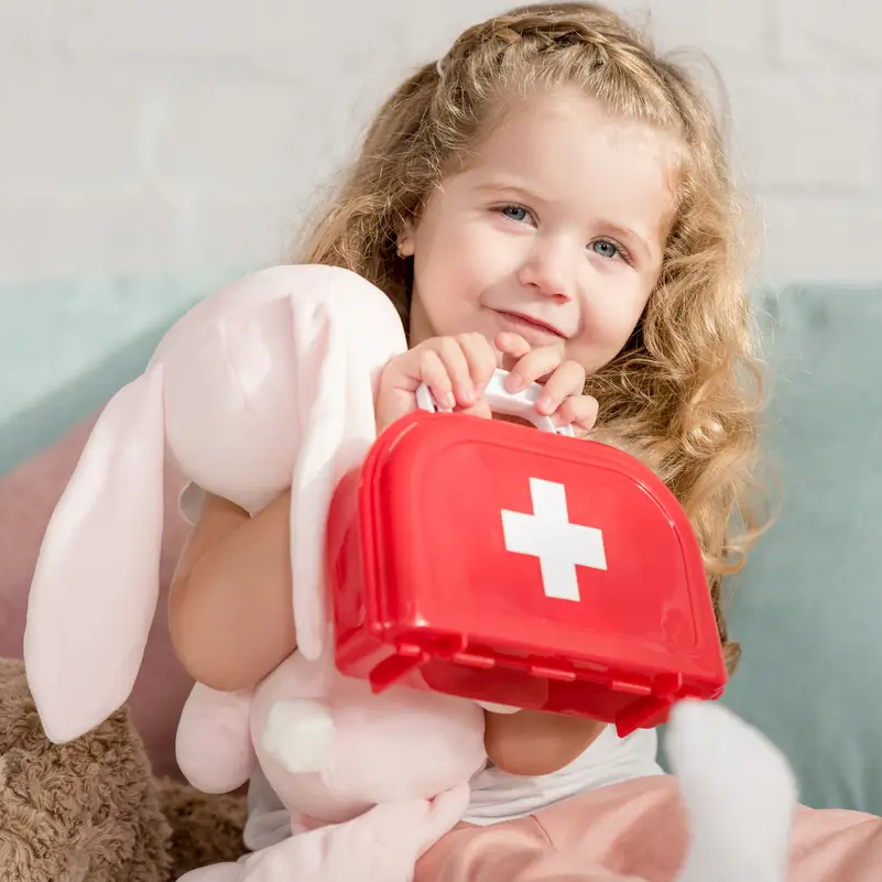 Children's first aid kit for traveling: what should be and what medicines to take on the road with children